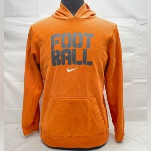 Men’s Nike Hoodie Sweatshirt Size Small Orange